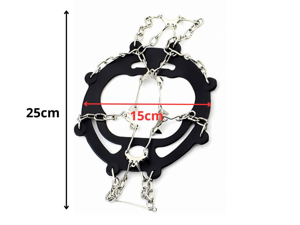 Dzelkšņi apaviem kalnos, radzes, ķēdes, neslīdoši, 36-40