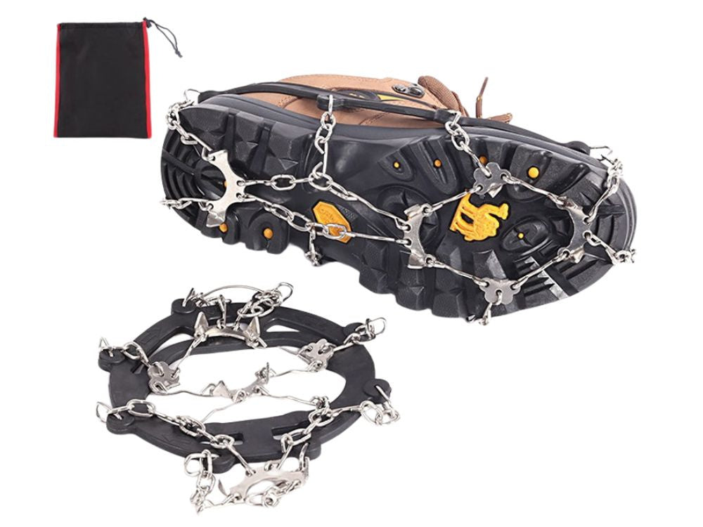 Dzelkšņi apaviem kalnos, radzes, ķēdes, neslīdoši, 36-40