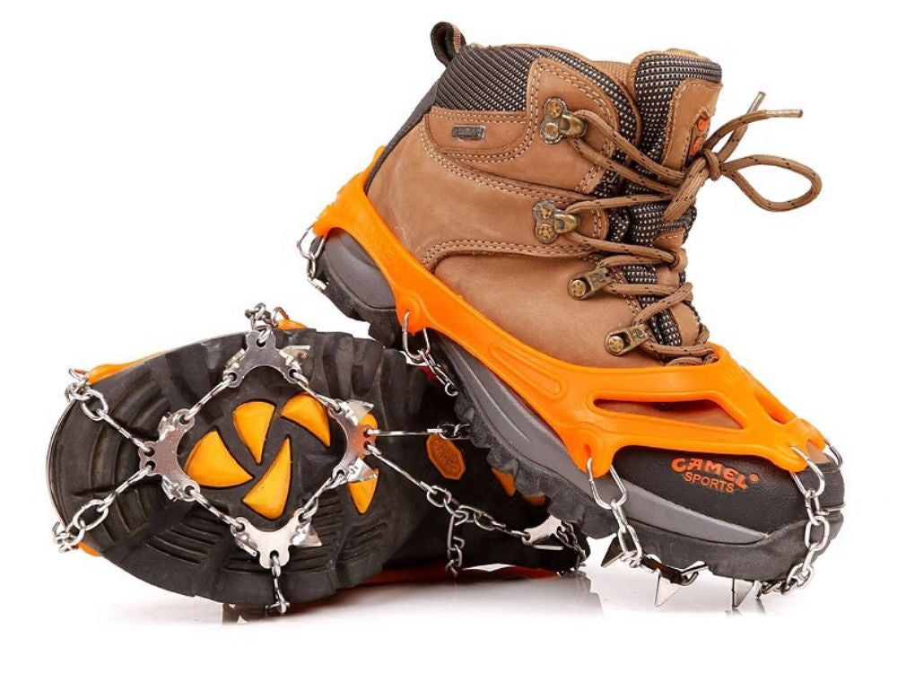 Dzelkšņi apaviem kalnos, radzes, ķēdes, neslīdoši, 36-40