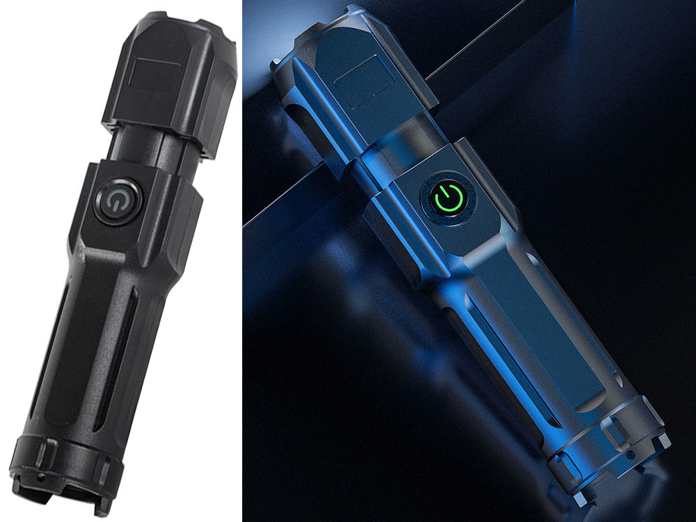 Uzlādējams taktiskais LED lukturītis ar tālummaiņu, XPE, vadīts militārais, spēcīgais, policijas