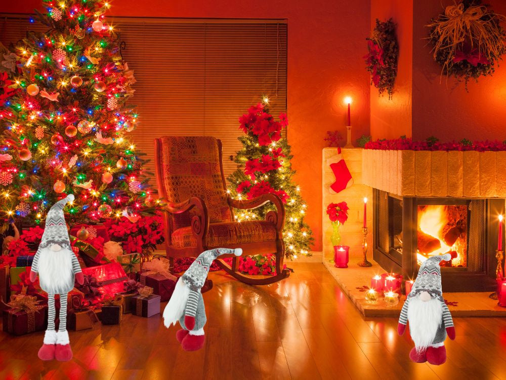 Ziemassvētku spoku teleskops ar regulējamām kājām 50–70 cm