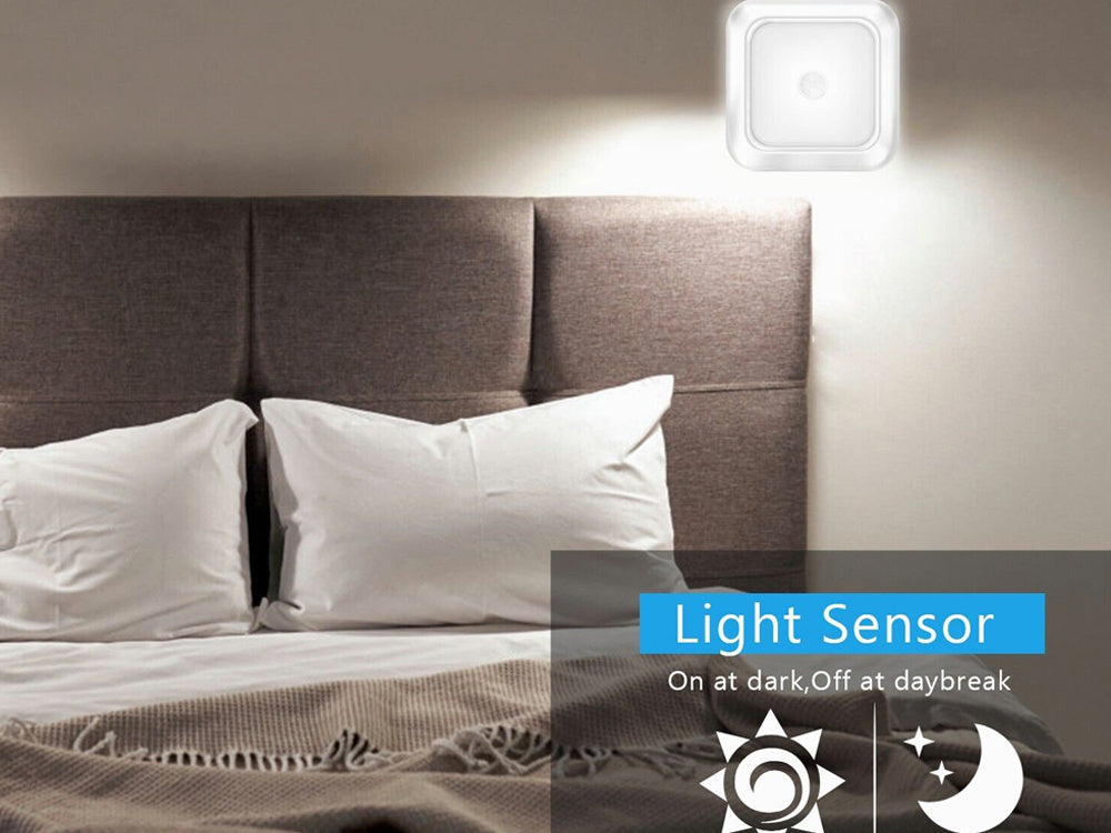 Pašlīmējošs kustību detektora kāpņu naktslampiņa LED