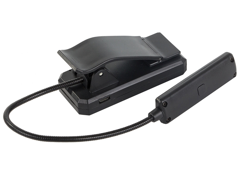 Grāmatu lasīšanas lampa USB naktslampiņa ar klipsi acīm veselīga 9 gaismas diodes