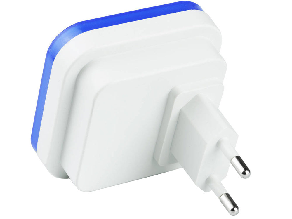 Naktslampiņa kontakta krēslas sensoram ar iespraužamu LED naktslampiņu