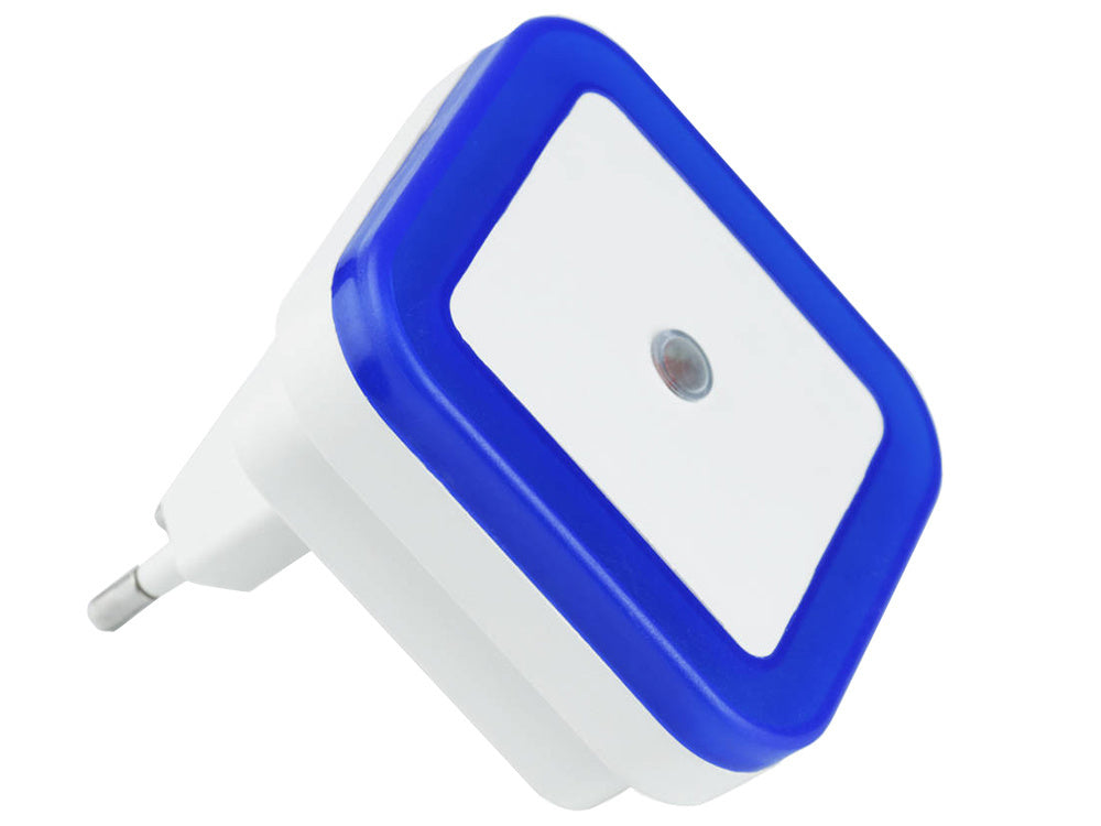 Naktslampiņa kontakta krēslas sensoram ar iespraužamu LED naktslampiņu