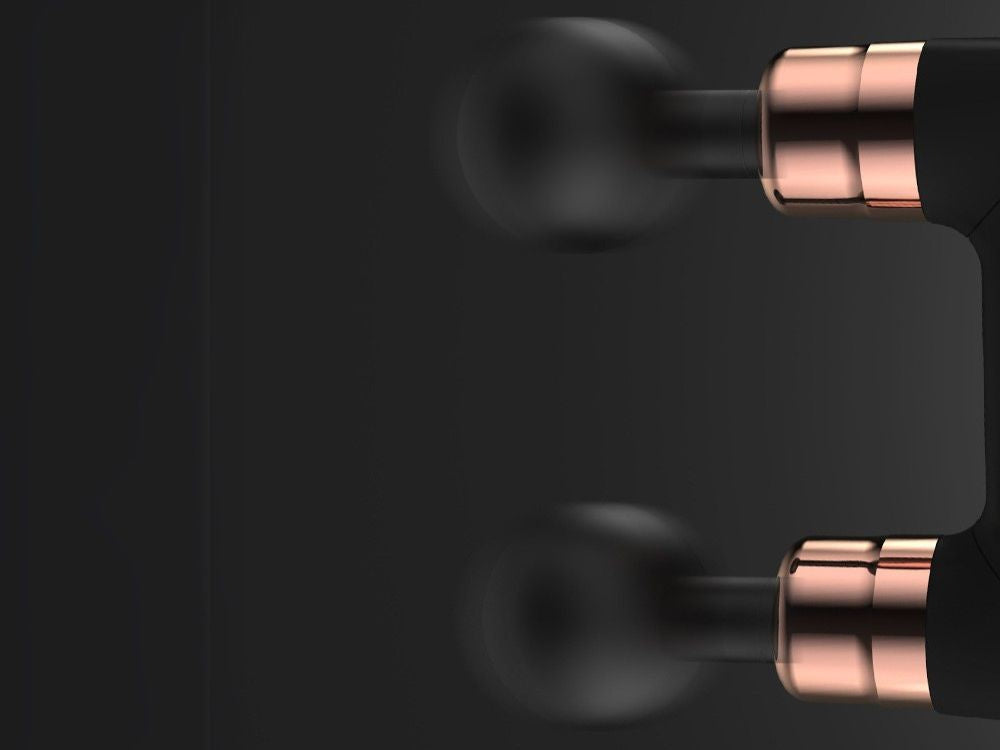 Masāžas pistoles dubultais muguras ķermeņa masieris, jaudīgs, 8 uzgaļi