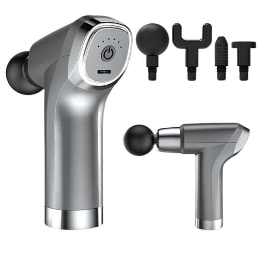 Masāžas pistoles muguras un ķermeņa masieris, jaudīgs 4 uzgaļu masāžas pistole