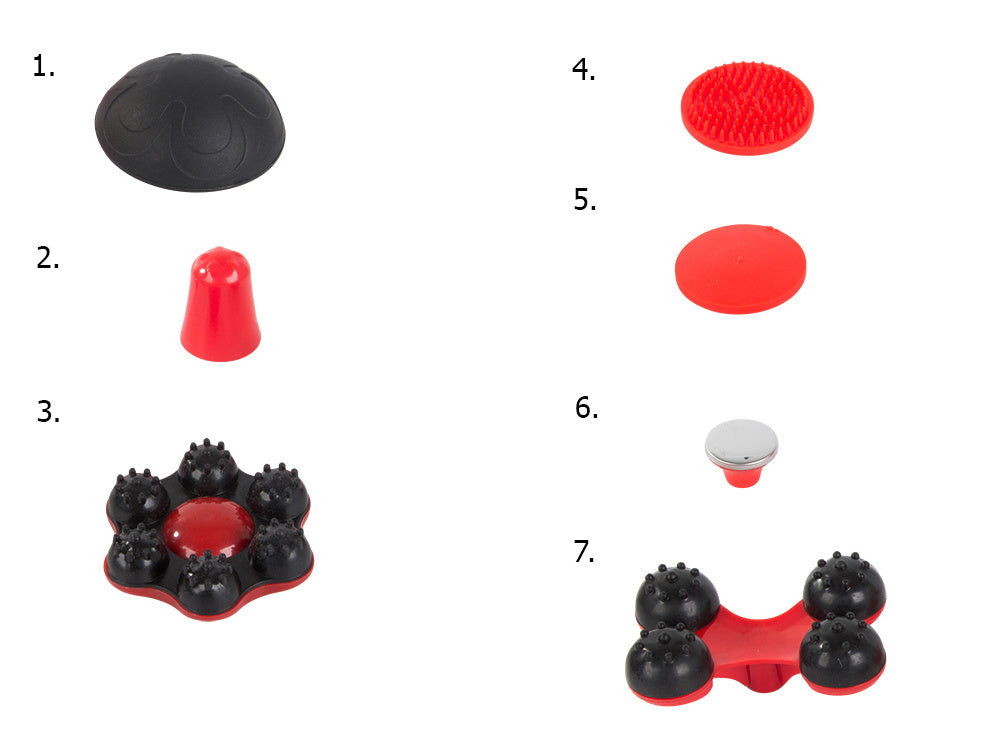 Profesionāls bezvadu pretcelulīta ķermeņa masieris 7in1 ķermenim