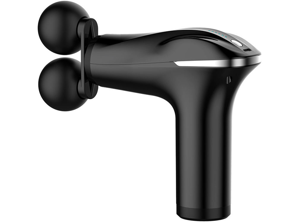 Muguras masāžas pistoles ķermeņa kāju masieris spēcīgs masāžas pistoles 4 uzgaļi