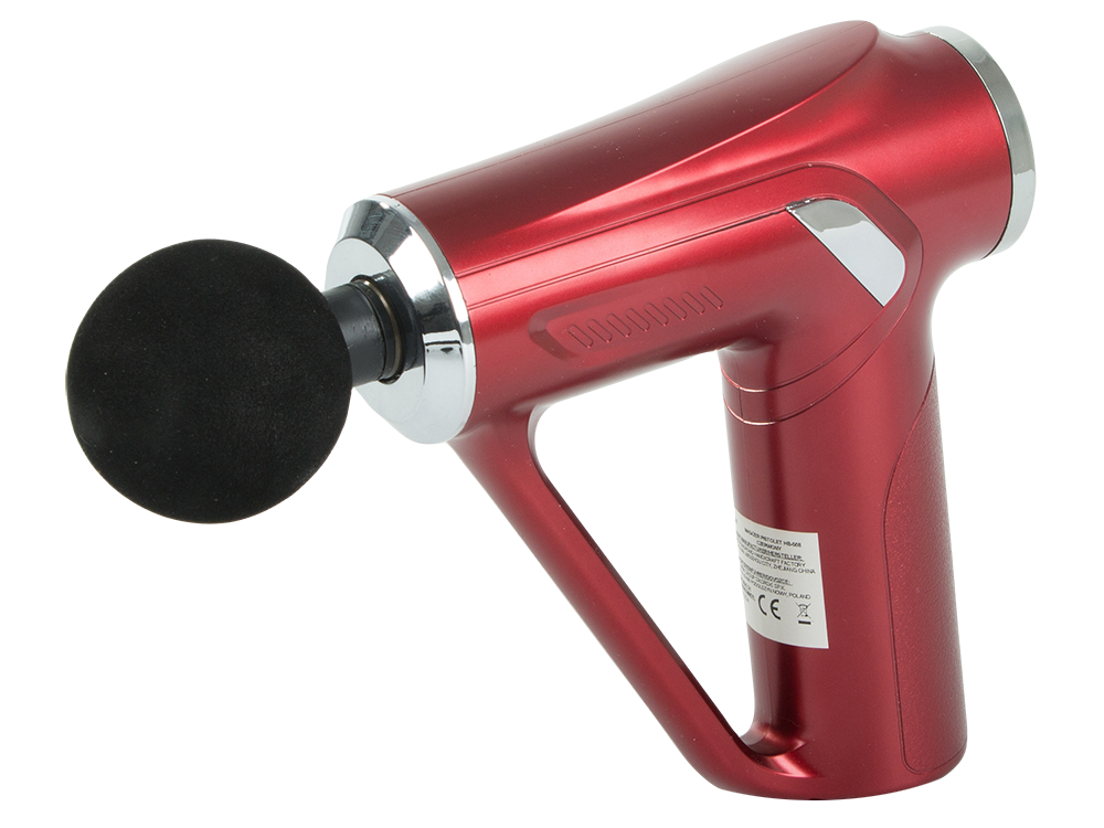 Muguras masāžas pistoles ķermeņa kāju masieris spēcīgs masāžas pistoles 4 uzgaļi