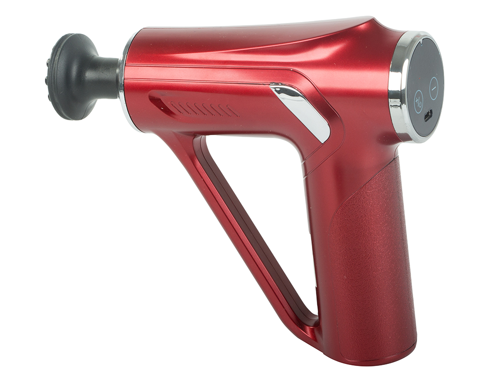 Muguras masāžas pistoles ķermeņa kāju masieris spēcīgs masāžas pistoles 4 uzgaļi