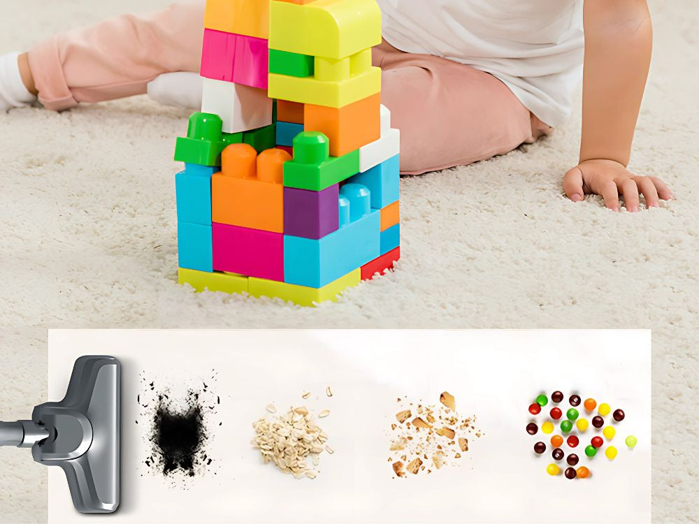 Vertikālais putekļsūcējs bez maisiņa, rokas 2in1, 100w, 4 hepa uzgaļi