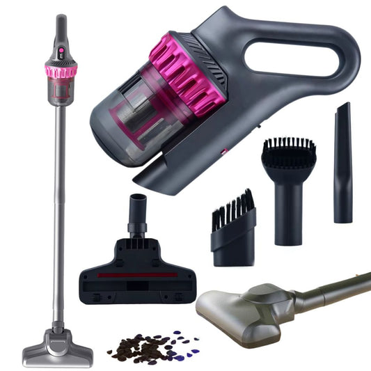 Vertikālais putekļsūcējs bez maisiņa, rokas 2in1, 100w, 4 hepa uzgaļi