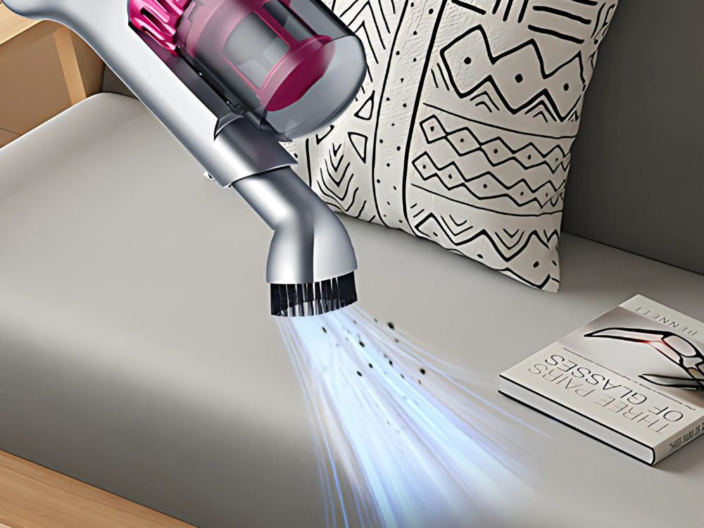 Vertikālais putekļsūcējs bez maisiņa, rokas 2in1, 100w, 4 hepa uzgaļi