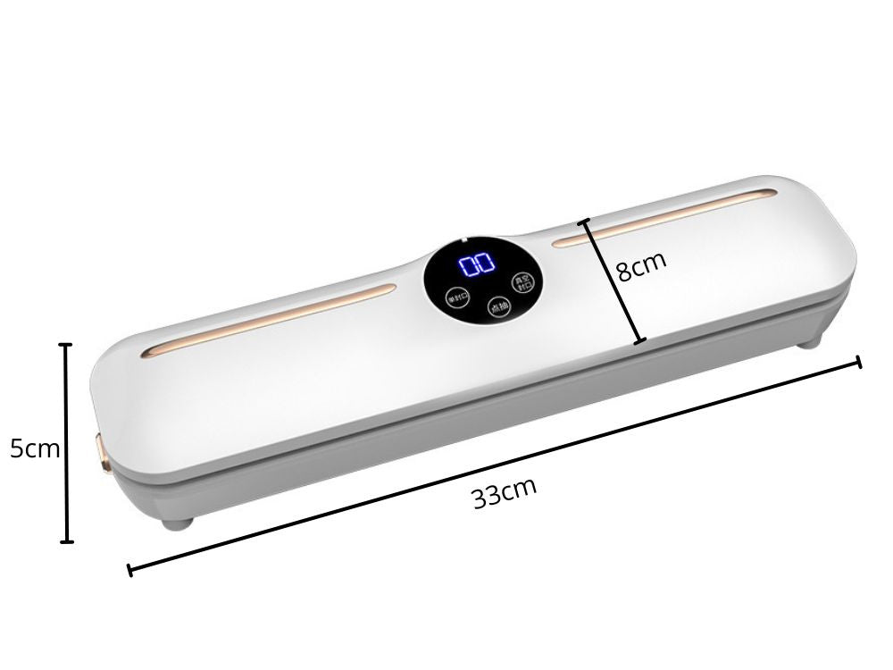 Vakuuma iepakošanas pārtikas iesaiņošanas mašīna + 10 maisiņi