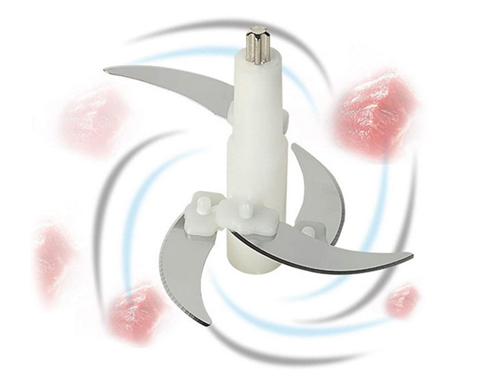 Elektriskais dārzeņu smalcinātājs gaļas griezējs