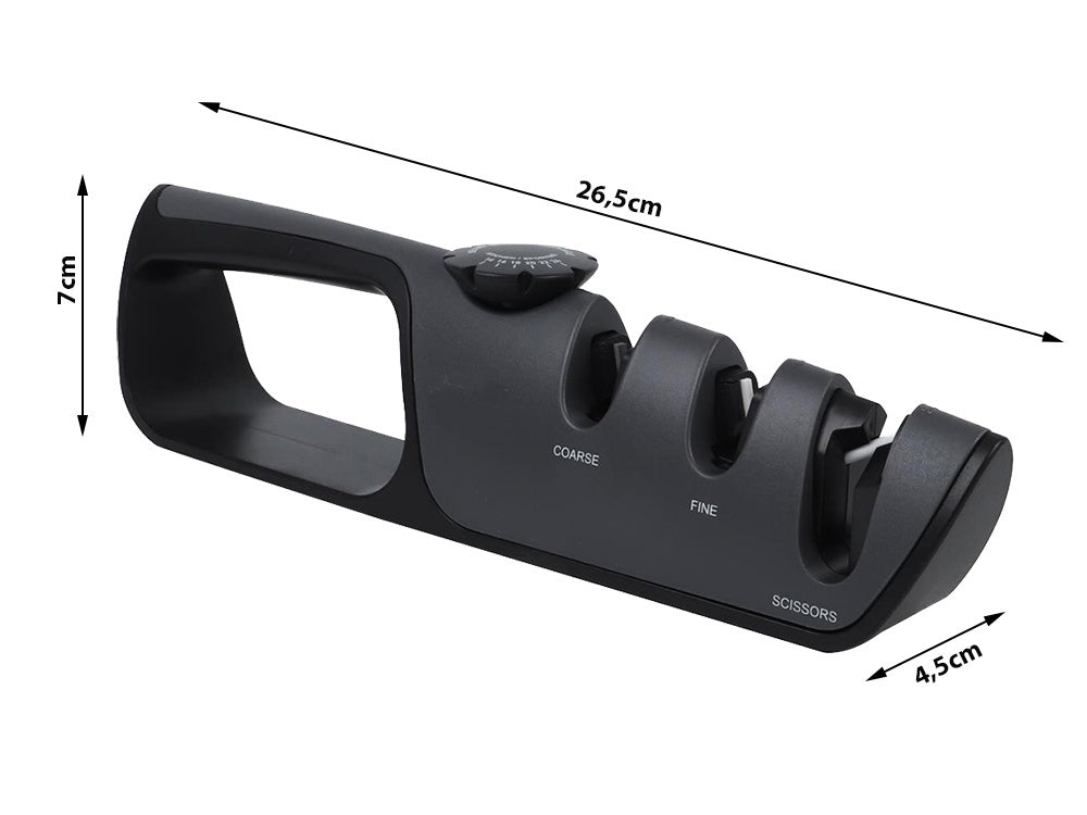 Nažu asināmais virtuves šķērēm ar neslīdošu regulēšanu