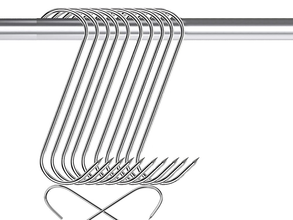 Desu kūpināšanas āķi 10 gab. lieli tērauda