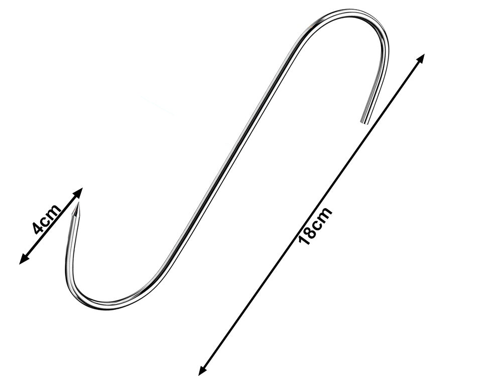 Desu kūpināšanas āķi 10 gab. lieli tērauda