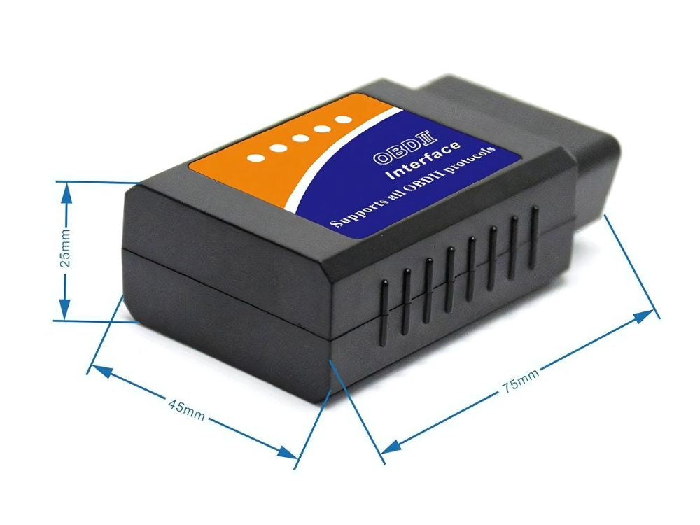 Profesionāls diagnostikas interfeiss elm 327 bluetooth bt obd2 v2 skeneris