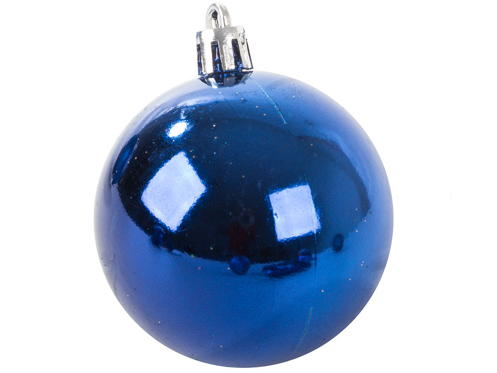 Ziemassvētku eglītes rotājumi, svētku zila mirdzoša zvaigzne 8 / 6 / 5