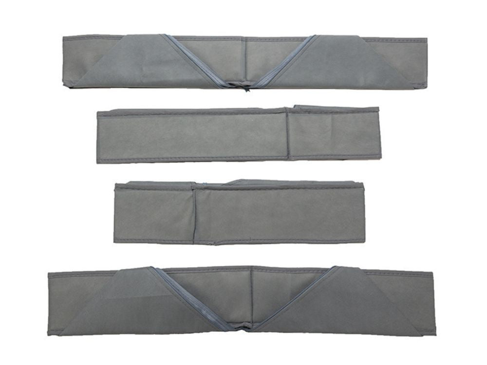 Apakšveļas organizatora zeķu atvilktņu skapīša kastīšu komplekts (4 daļas)