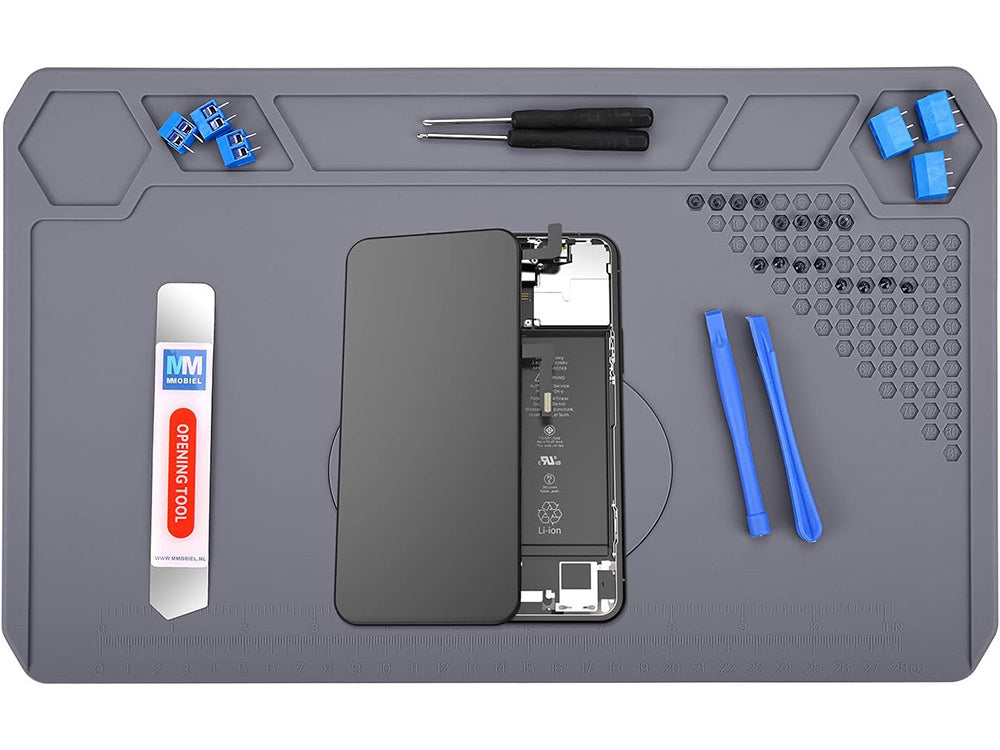 Silikona pildspalvu organizators ar lielu spilventiņu, 35 cm x 25 cm