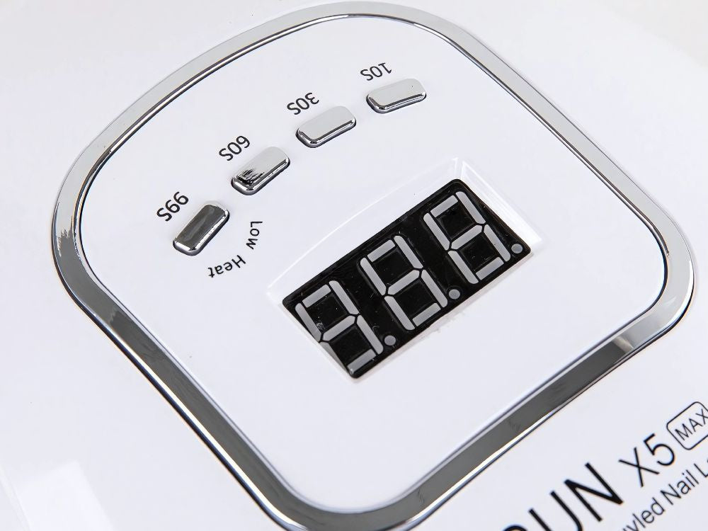 Nagu lampa 46 LED UV 150W hibrīdgēliem Strong Sun X5 Max LCD