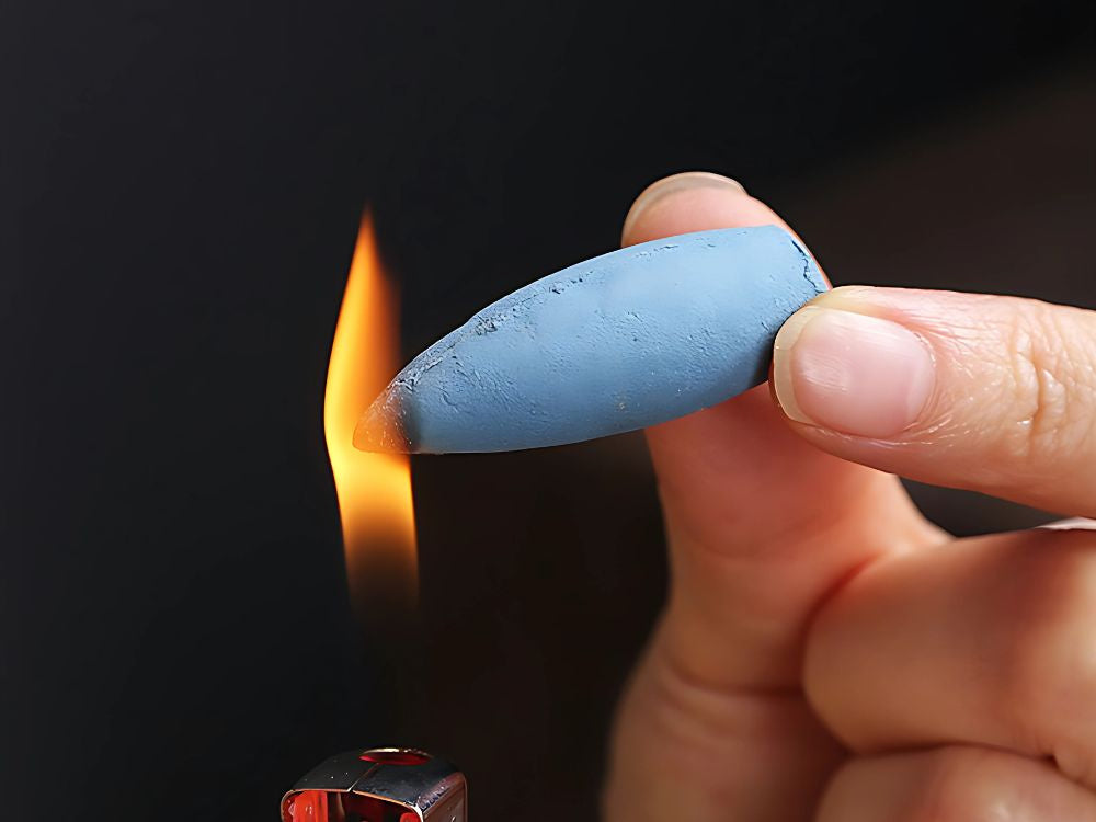 Aromātiska keramikas kamīna ūdenskrituma vīraka aromterapija + 10 daktis