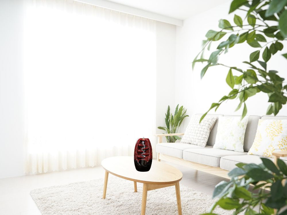 Aromātiska keramikas kamīna ūdenskrituma vīraka aromterapija + 10 daktis