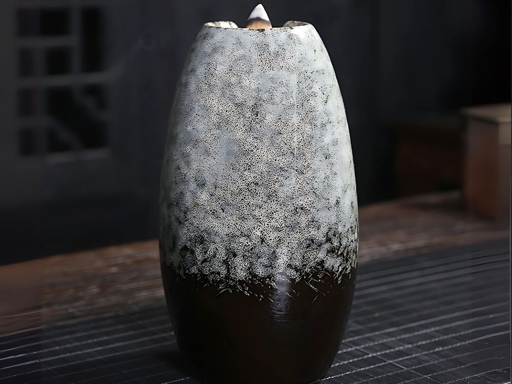 Aromātiska keramikas kamīna ūdenskrituma vīraka aromterapija + 10 daktis