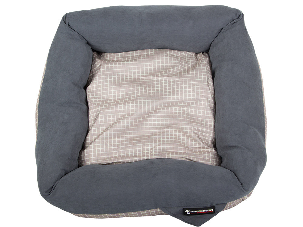 Suņa gulta, kaķa gulta, mīksta dīvāna, dīvāngultas spilvens, liels