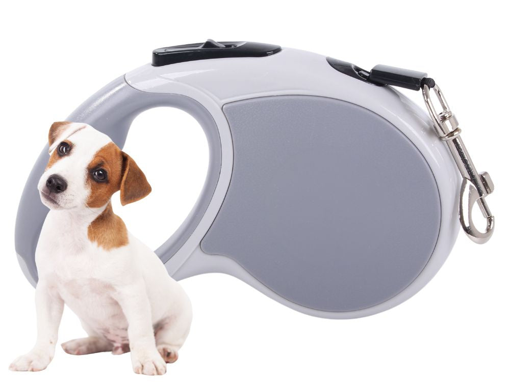 Automātiska pavada 5 m gara sunim līdz 15 kg ar spēcīgu un garu slēdzeni