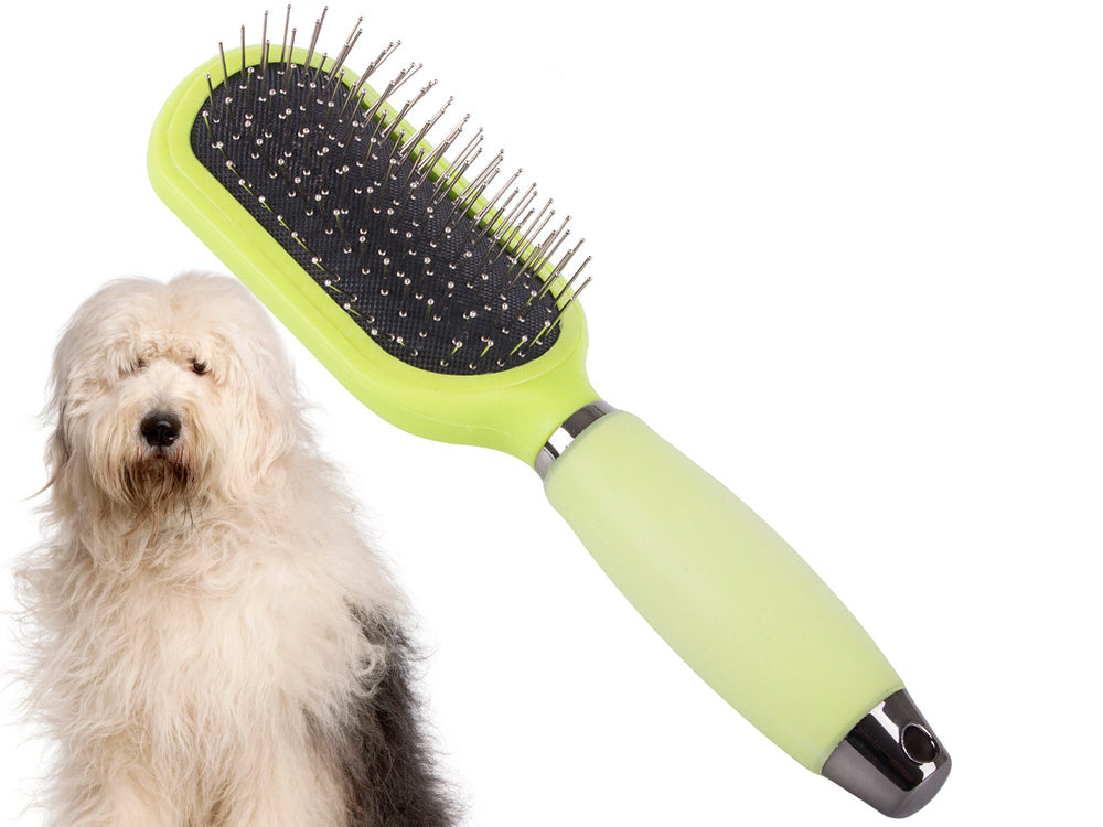 Kaķu spalvu birste suņu pašattīroša kopšanas ķemme