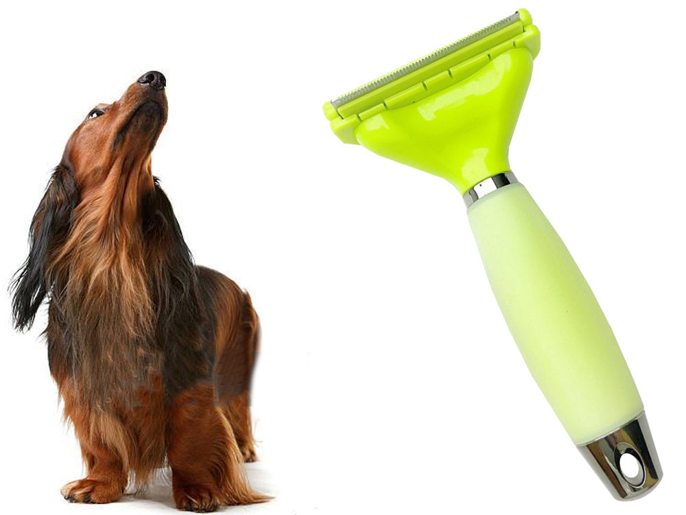 Mājdzīvnieku trimmeris, suņu, kaķu, zirgu spalvu nerūsējošā tērauda birste