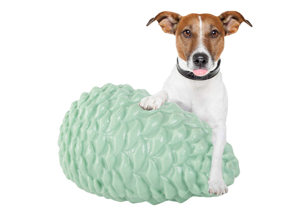 Suņu košļājamā zobu tīrīšanas rotaļlieta suņu konusam kārumiem