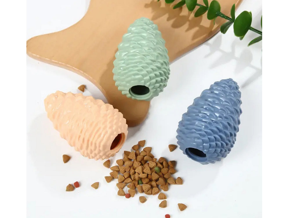 Suņu košļājamā zobu tīrīšanas rotaļlieta suņu konusam kārumiem