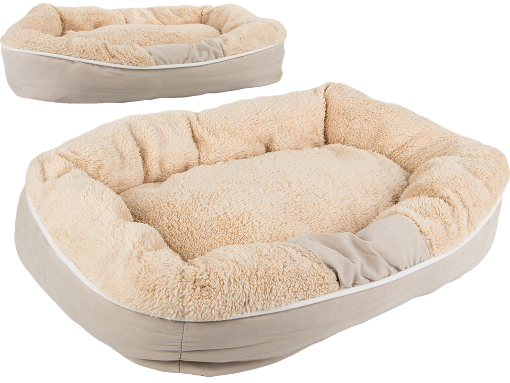 Plīša suņu rotaļu gulta, mīksta spilvena dīvāna gultasveļa, pūkaina