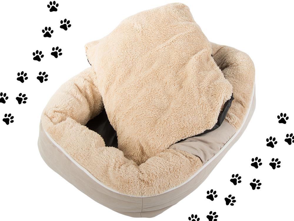 Plīša suņu rotaļu gulta, mīksta spilvena dīvāna gultasveļa, pūkaina