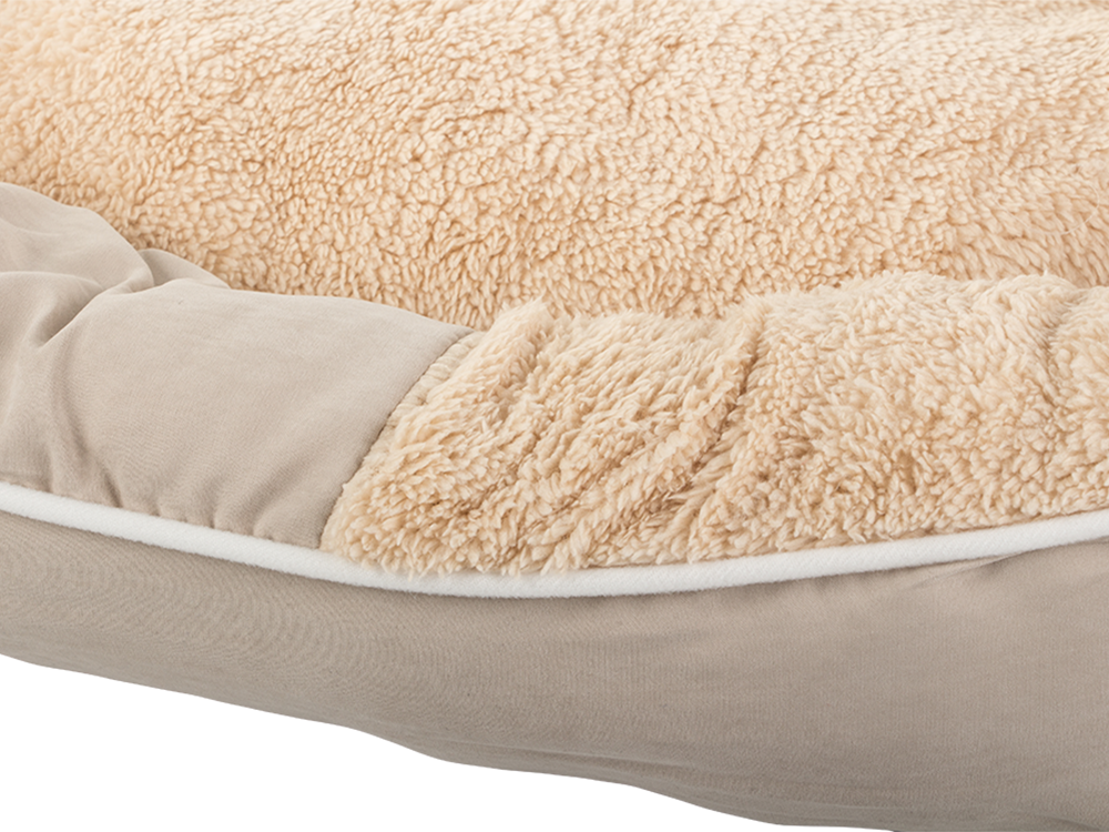 Plīša suņu rotaļu gulta, mīksta spilvena dīvāna gultasveļa, pūkaina