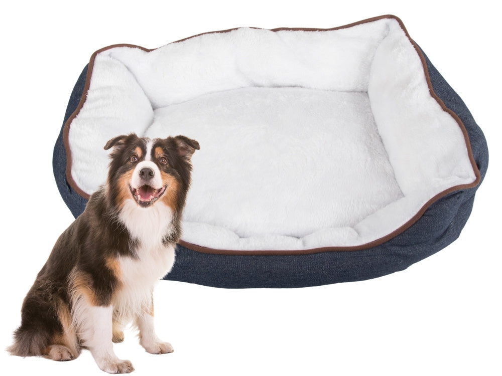 Suņa gulta, kaķa mīkstā gulta, dīvāns, dīvāna spilvens, liels, ar, dvīņu gulta, dīvāns, spilvens, m