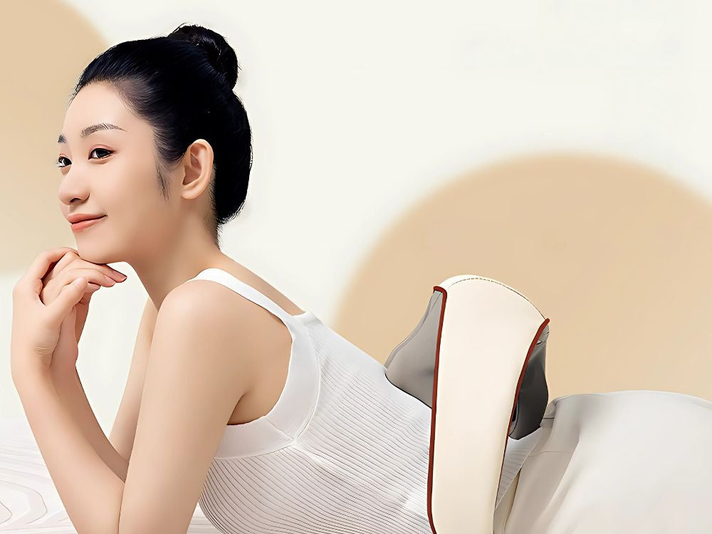 Kakla masiera kakla apkakle ar bezvadu ķermeņa sildīšanas apkakli