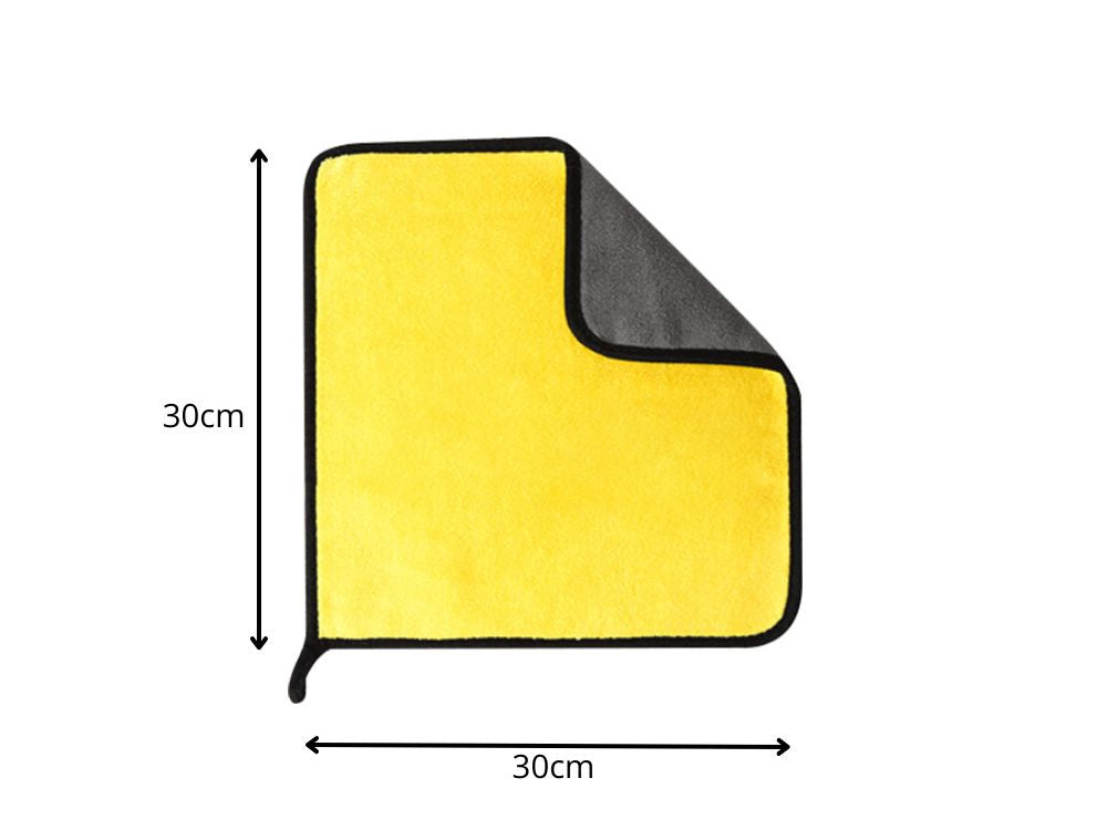Mikrošķiedras lupatiņas automašīnas logu mikrošķiedras lupatiņu komplekts (3 gab.)