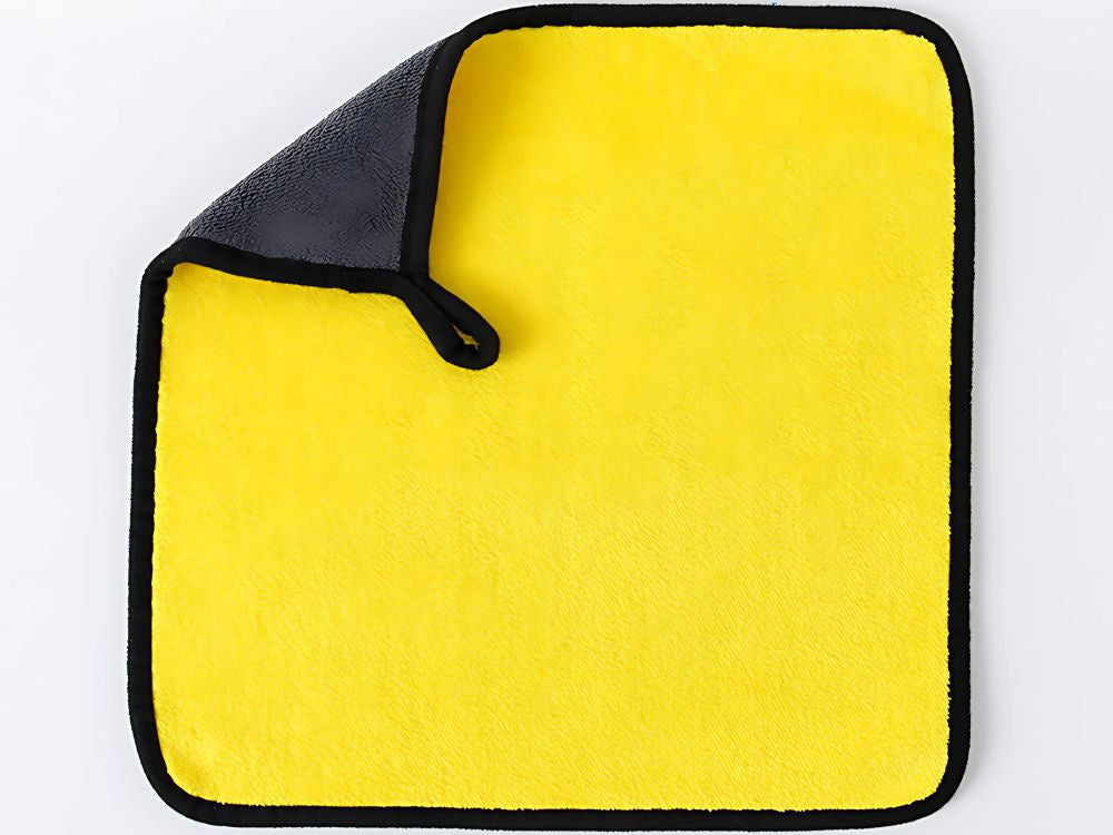 Mikrošķiedras lupatiņas automašīnas logu mikrošķiedras lupatiņu komplekts (3 gab.)