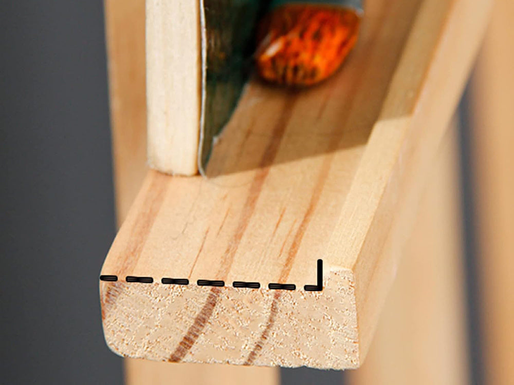 Liels koka gleznošanas molberts āra lietošanai bērniem un pieaugušajiem