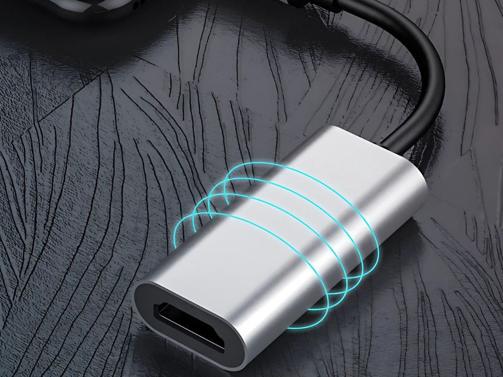USB-C uz HDMI 4k 60hz 18cm USB 3.1-C klēpjdatora adaptera kabelis Transapter