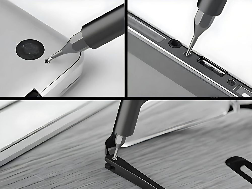 Precīzs skrūvgrieža uzgaļu komplekts ar magnētiskajiem uzgaļiem, 24 uzgaļi + koferis