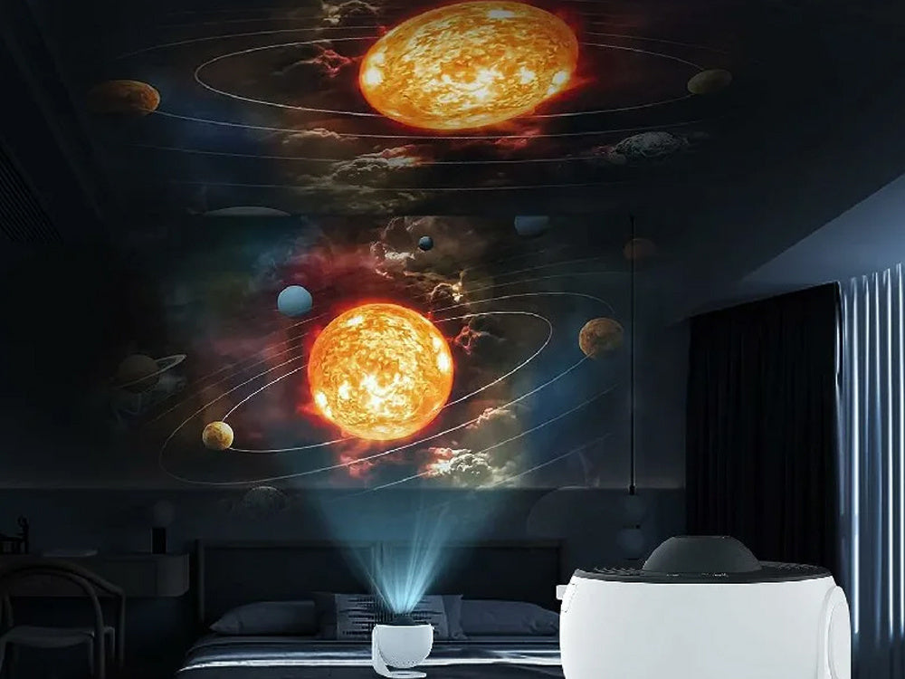 Zvaigžņu projektora planetārija projektora naktsgaismas LED lāzerprojektors