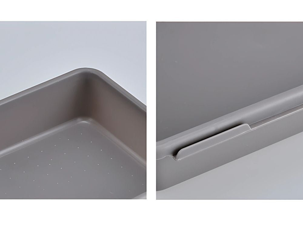 Organizatoru komplekts, 8 gab. nieciņu paplātes, plastmasas atvilktņu kastes