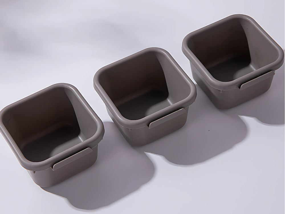 Organizatoru komplekts, 8 gab. nieciņu paplātes, plastmasas atvilktņu kastes